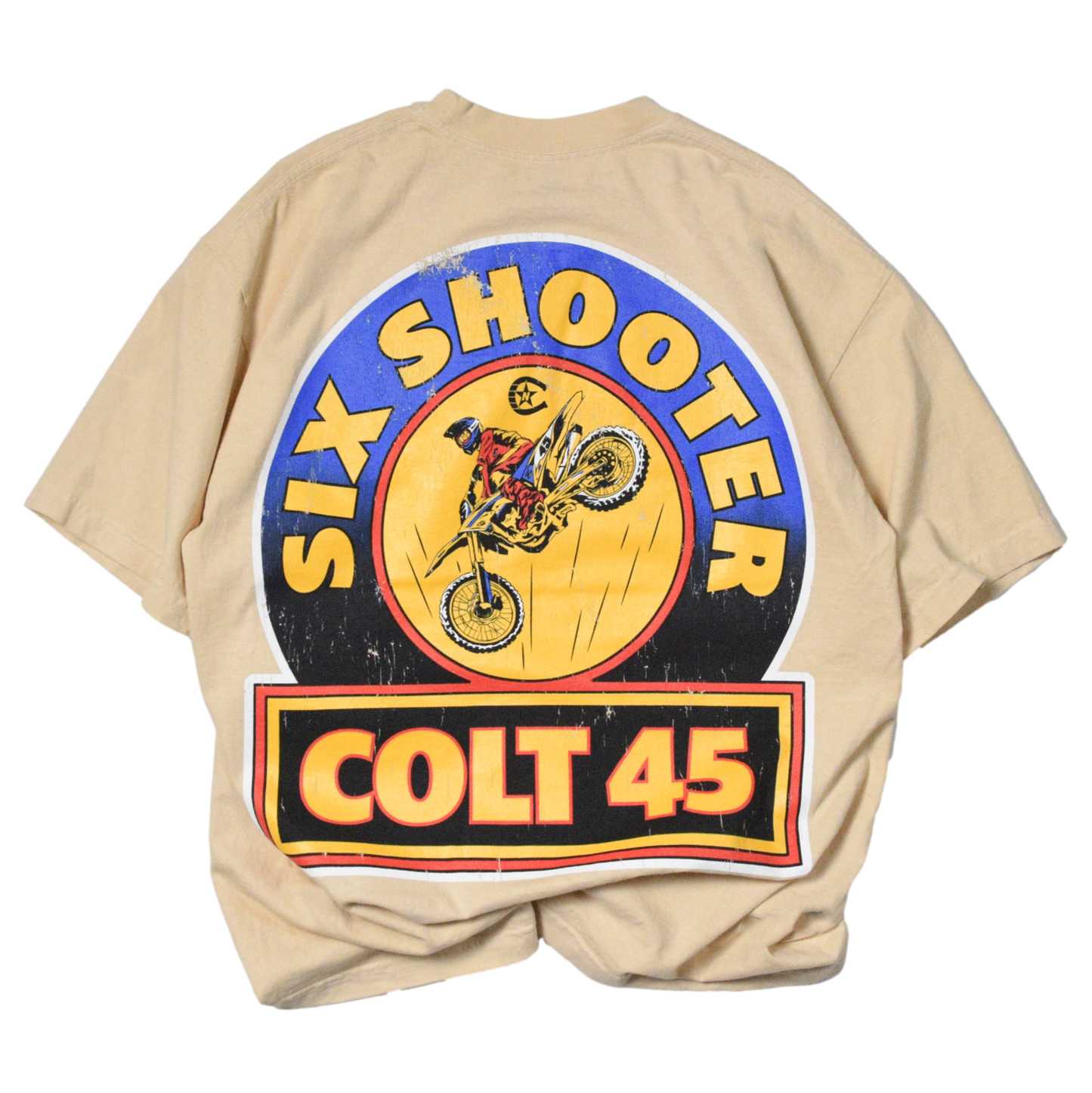 Six Shooter T-Shirt - Vintage Beige