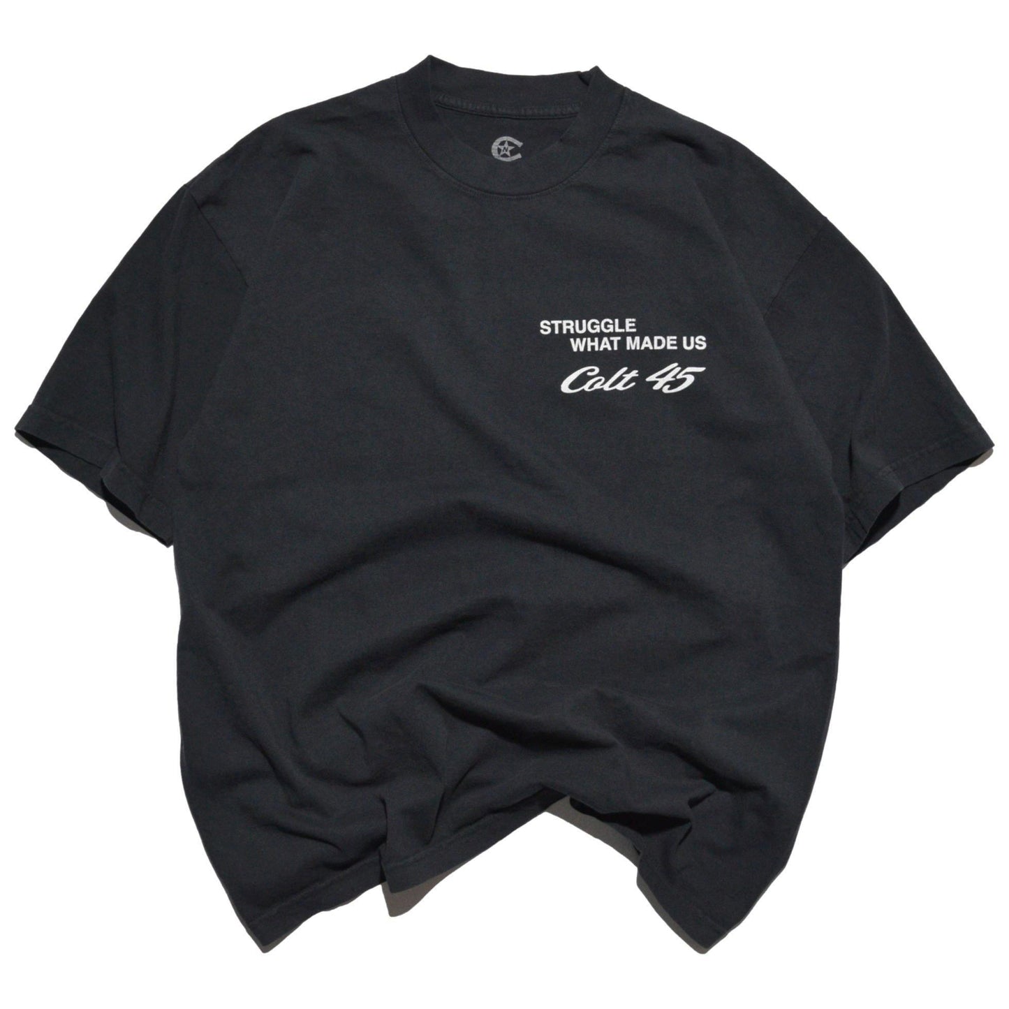 Struggle What Made Us T-Shirt - Off-Black